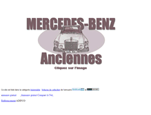 Tablet Screenshot of mercedes-anciennes.fr